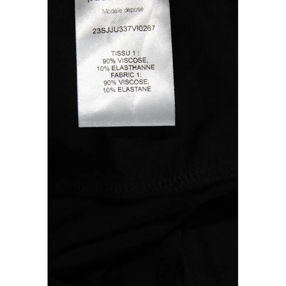 rabanne Womens Crystal Brooch Maxi Skirt - Black Size 34